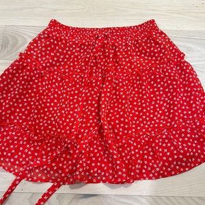 Cute Red Skirt